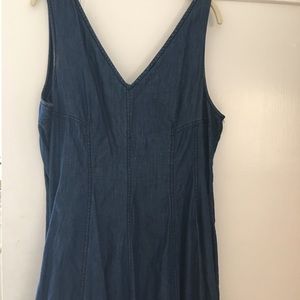Holding Horses Seamed Denim Dress
